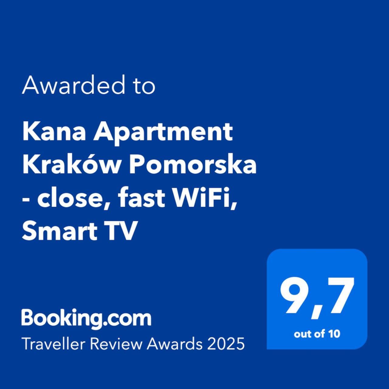 Kana - Stylish Apartment In Krakow Pomorska - Close, Wifi, Smart Tv Cracóvia Exterior foto